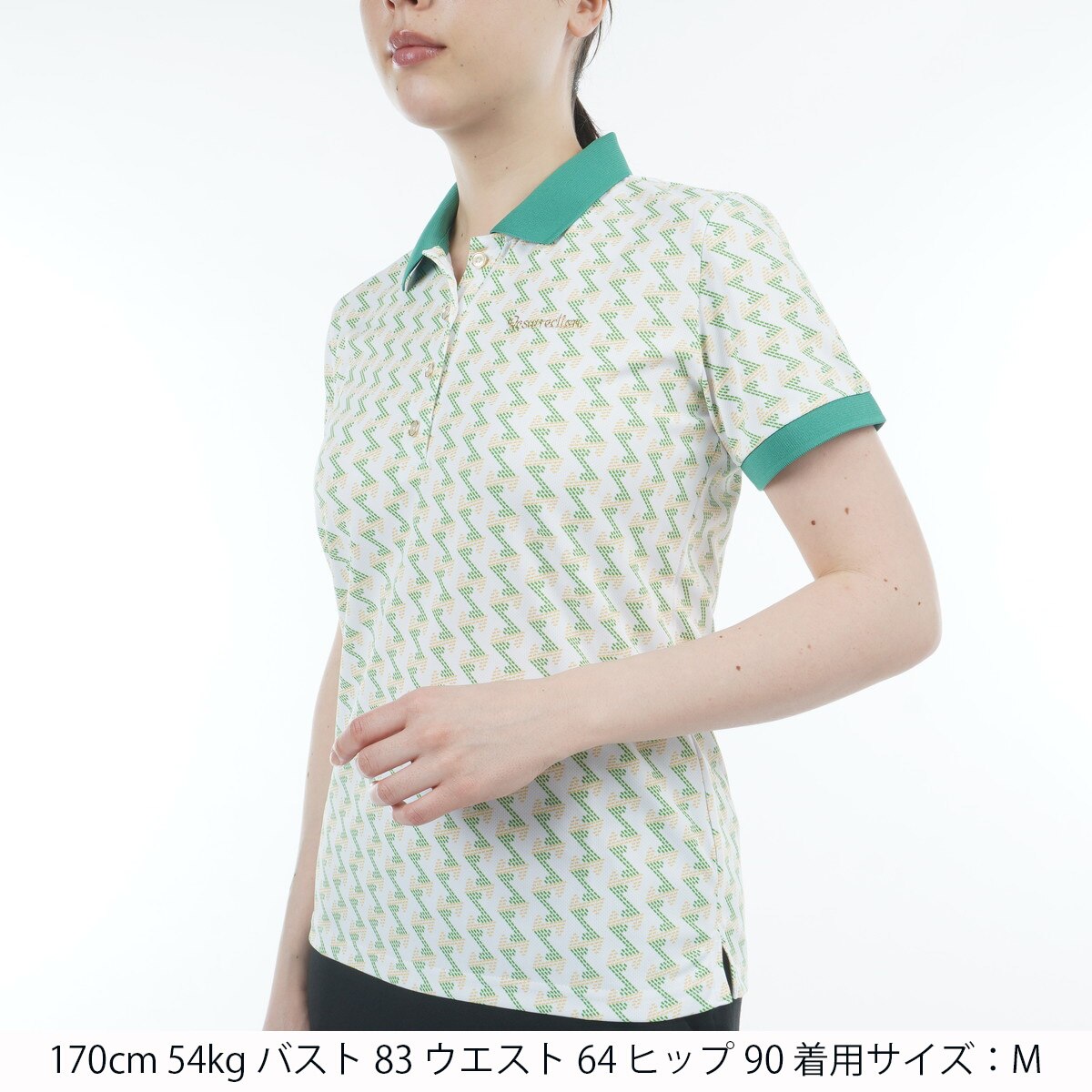 セール・アウトレット】GMプリント半袖ポロシャツ レディス(半袖