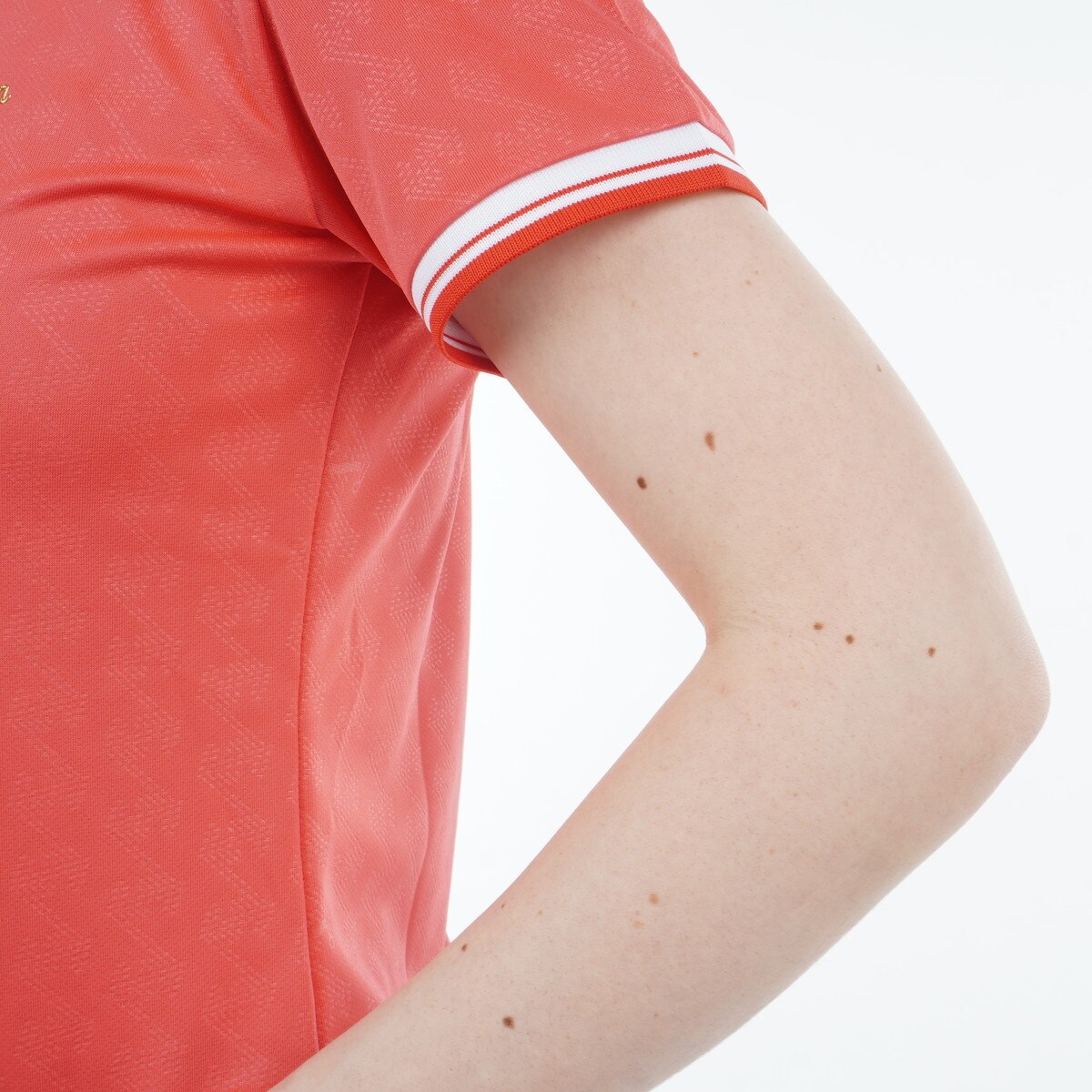 セール・アウトレット】ストレッチ GMエンボス クレリック半袖