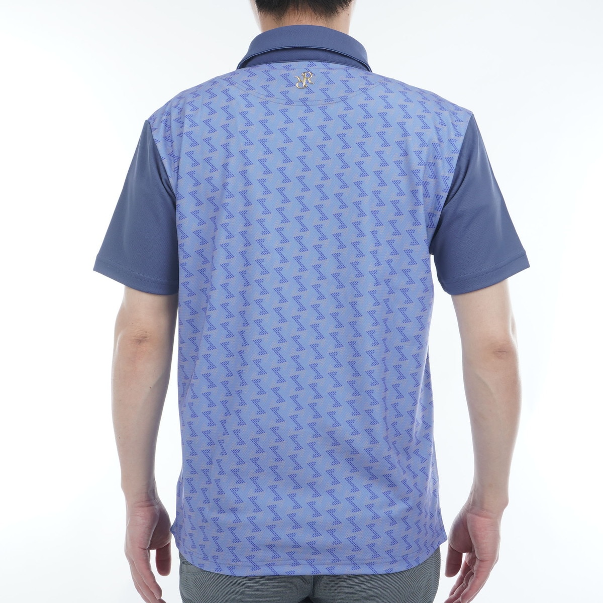 セール・アウトレット】バックGM ワイド半袖ポロシャツ(半袖シャツ