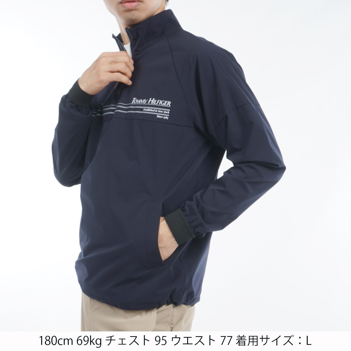   GOLF トミーヒルフィガーゴルフ ジップブルゾン GOLF トミーヒルフィガーゴルフ ジップブルゾン TOMMY HILFIGER