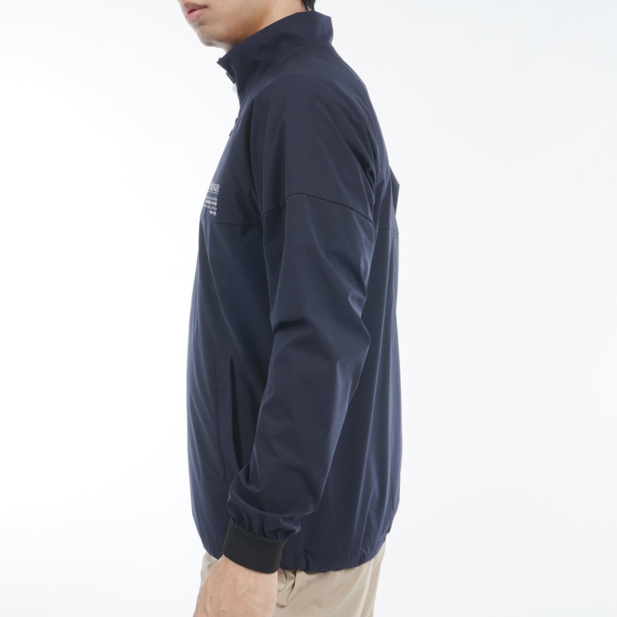 セール・アウトレット】ストレッチ ハーフジップ ブルゾン(アウター