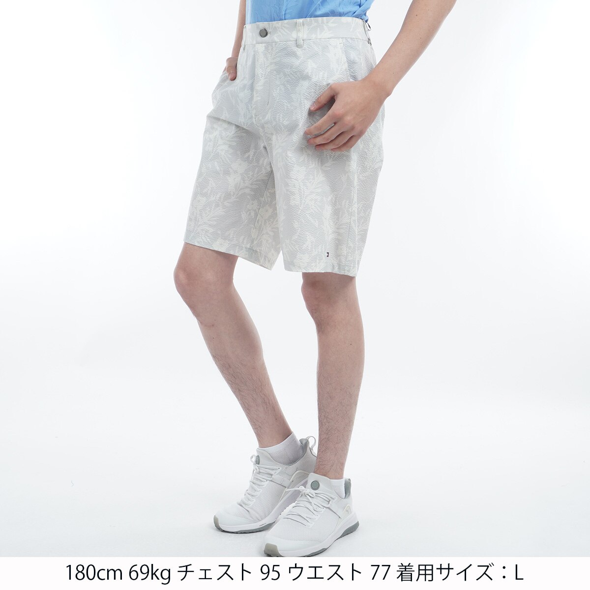 ストレッチ リゾートプリント ショートパンツ(ハーフパンツ)|TOMMY