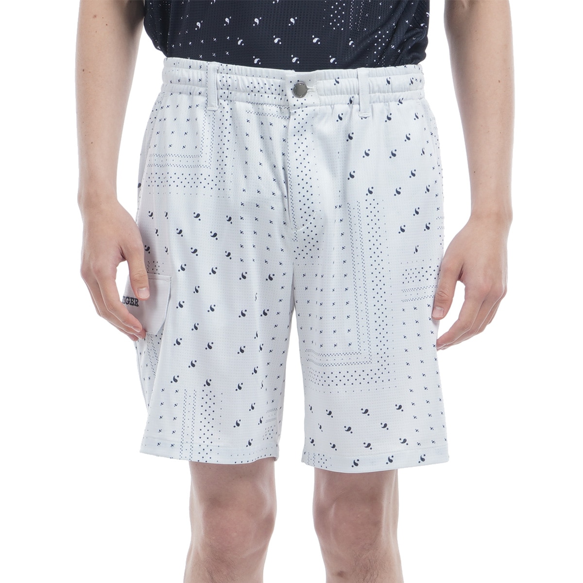 セール・アウトレット】ストレッチ バンダナプリント ショートパンツ