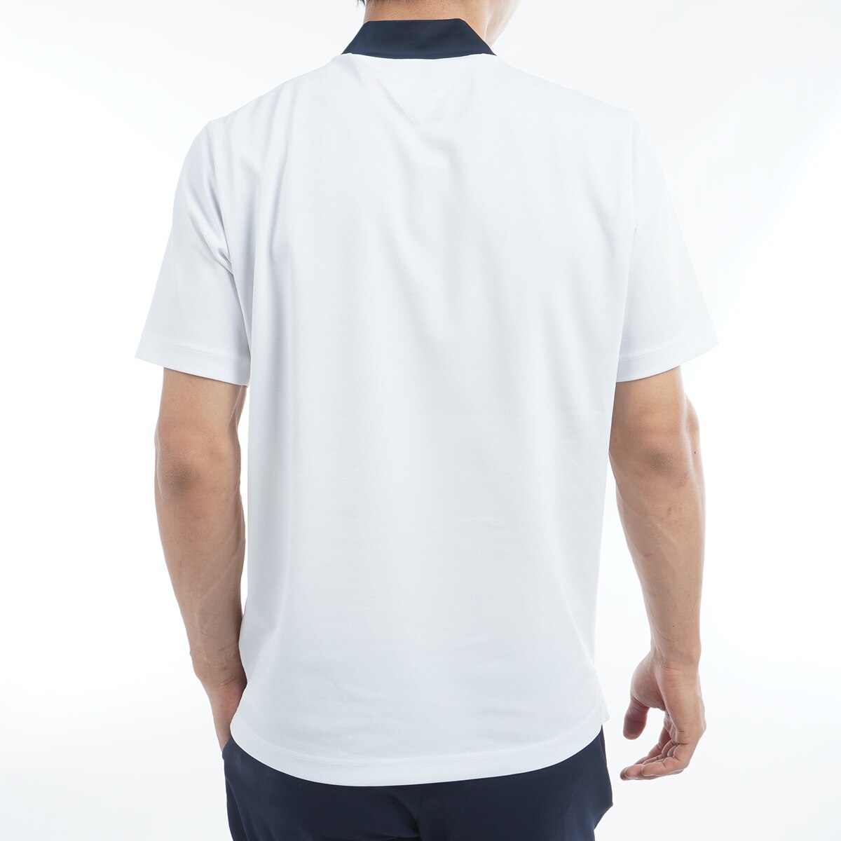 エンボスロゴ 半袖モックネックシャツ メンズ TOMMY HILFIGER GOLF エンボスロゴ 半袖モックネックシャツ