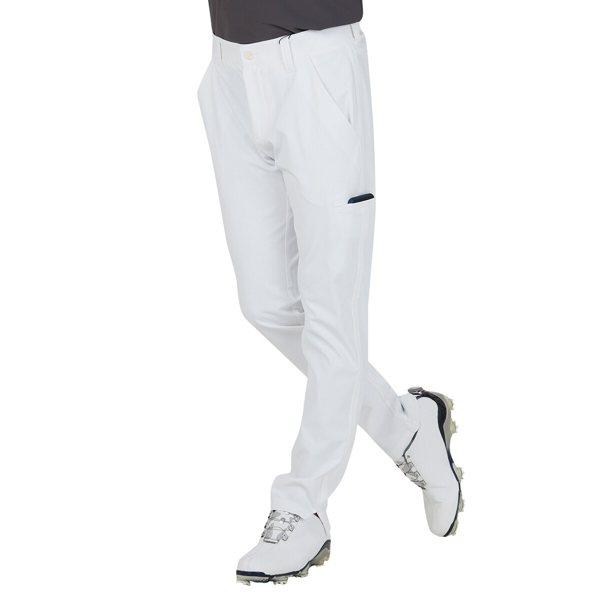 ストレッチ 側章デザイン撥水パンツ 股下76cm(ロングパンツ)|GDO