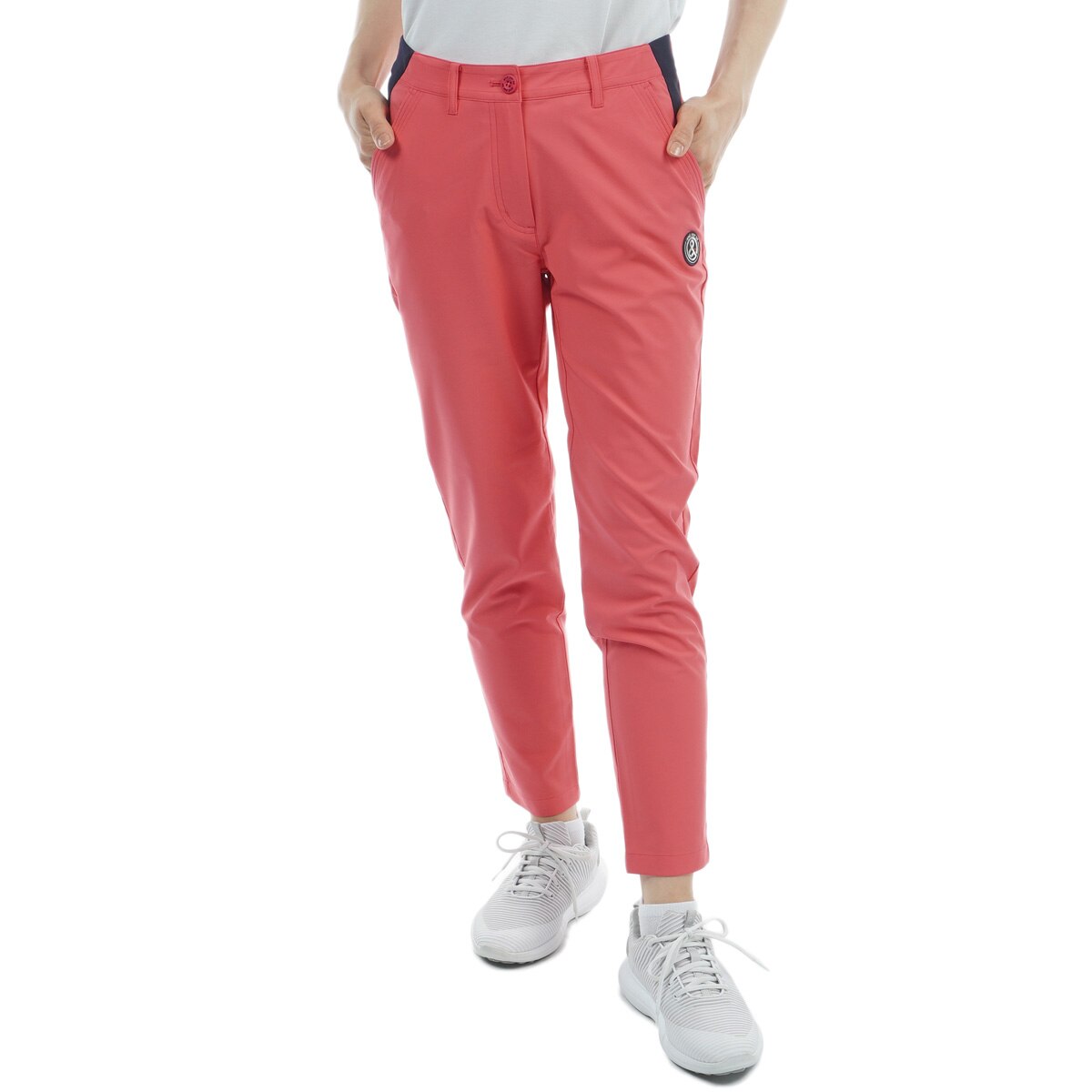 and per se アンパスィ golf ゴルフパンツ ストレッチ LL ストレッチ スイングドライWクロスパンツ レディス(ロングパンツ