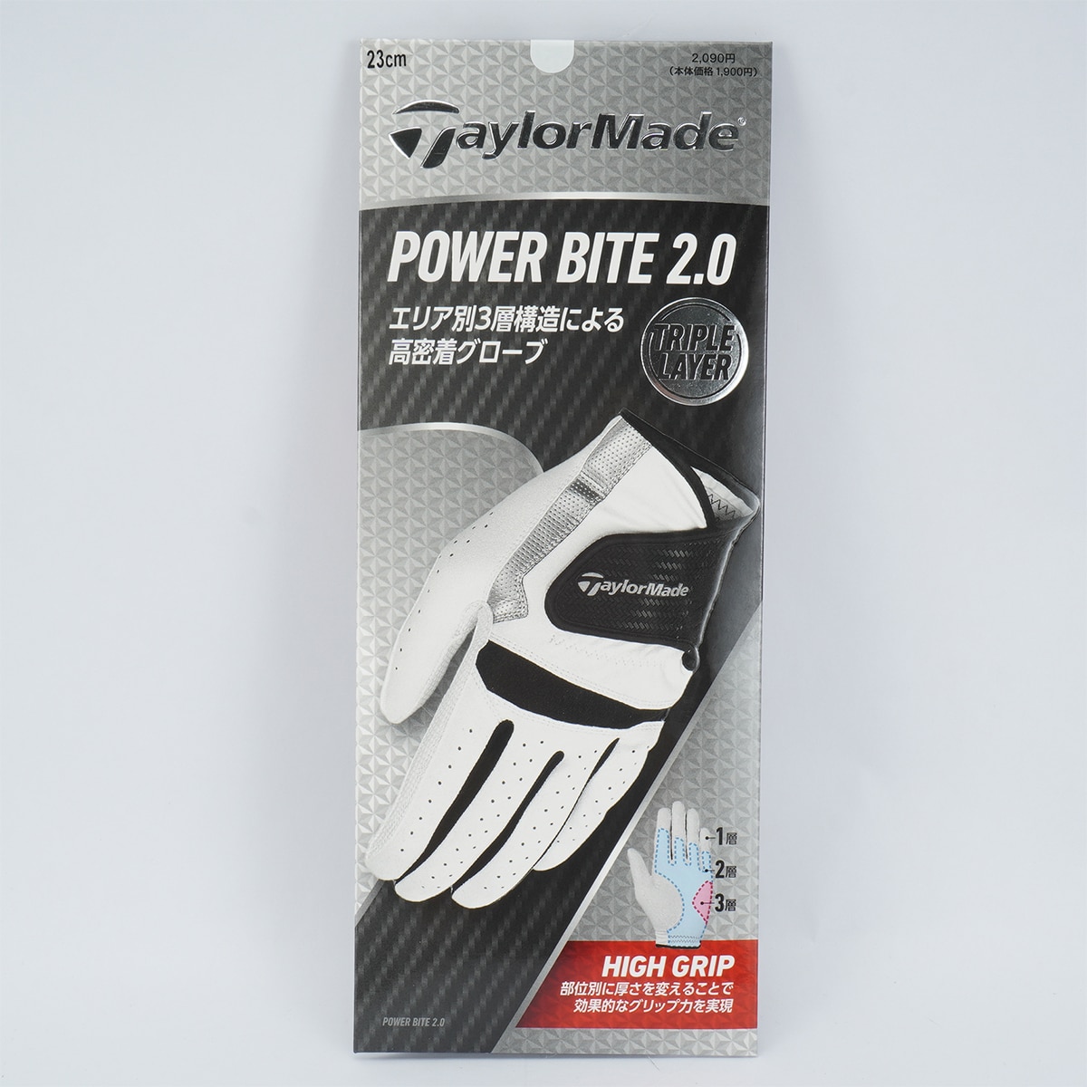 TaylorMade Power Bite 2.0 グローブ25cm ５個セット パワーバイト 2.0 グローブ(【男性】グローブ)|Taylor Made