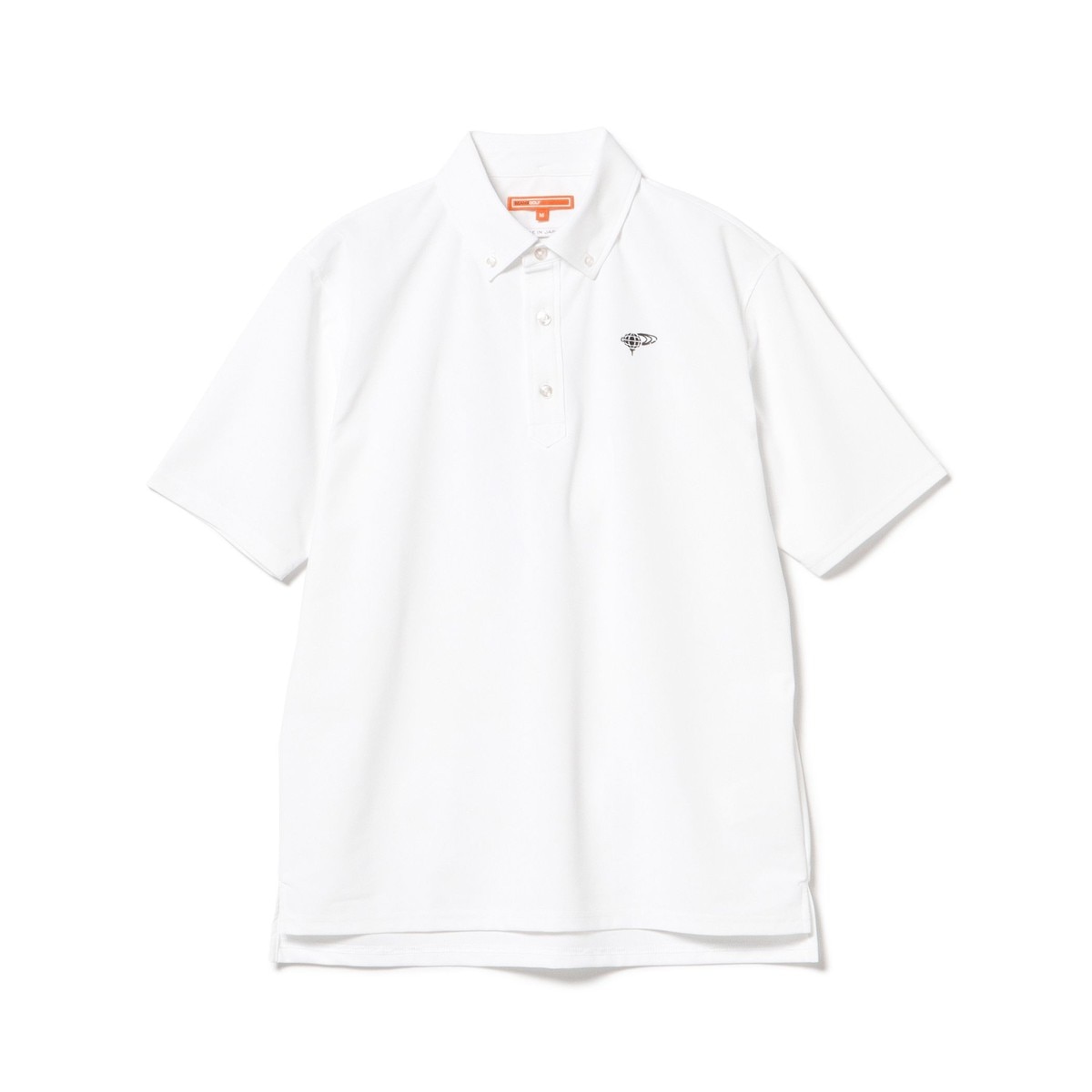 ORANGE LABEL ワンポイント ボタンダウン ポロシャツ(半袖シャツ