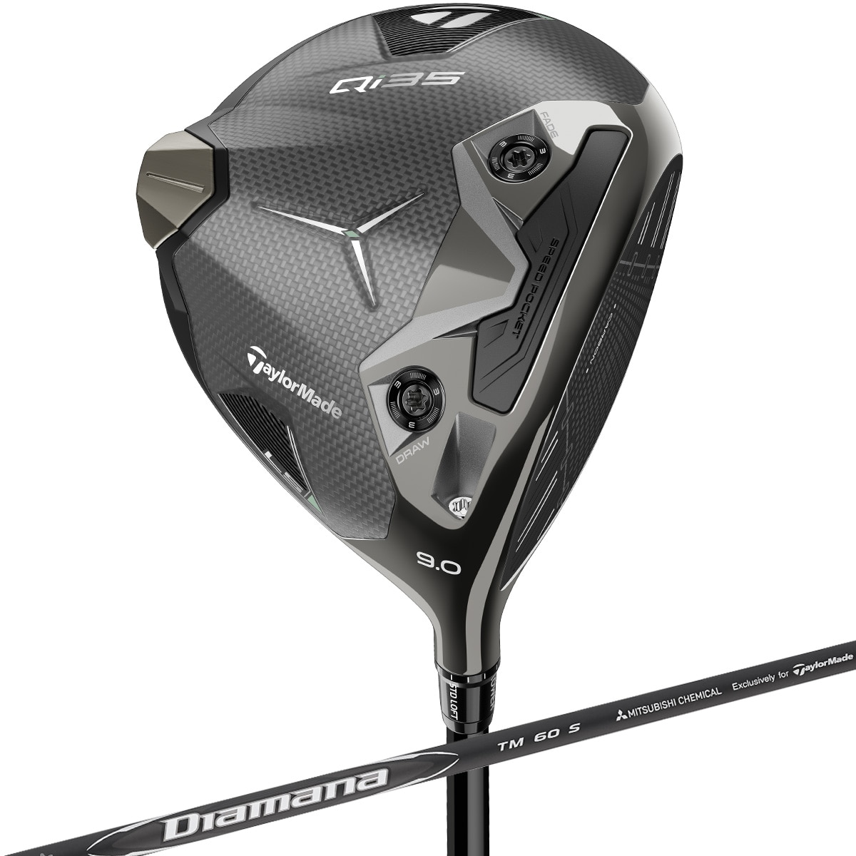Qi35 LS ドライバー Diamana BLACK TM60(ドライバー（単品）)|Qi35
