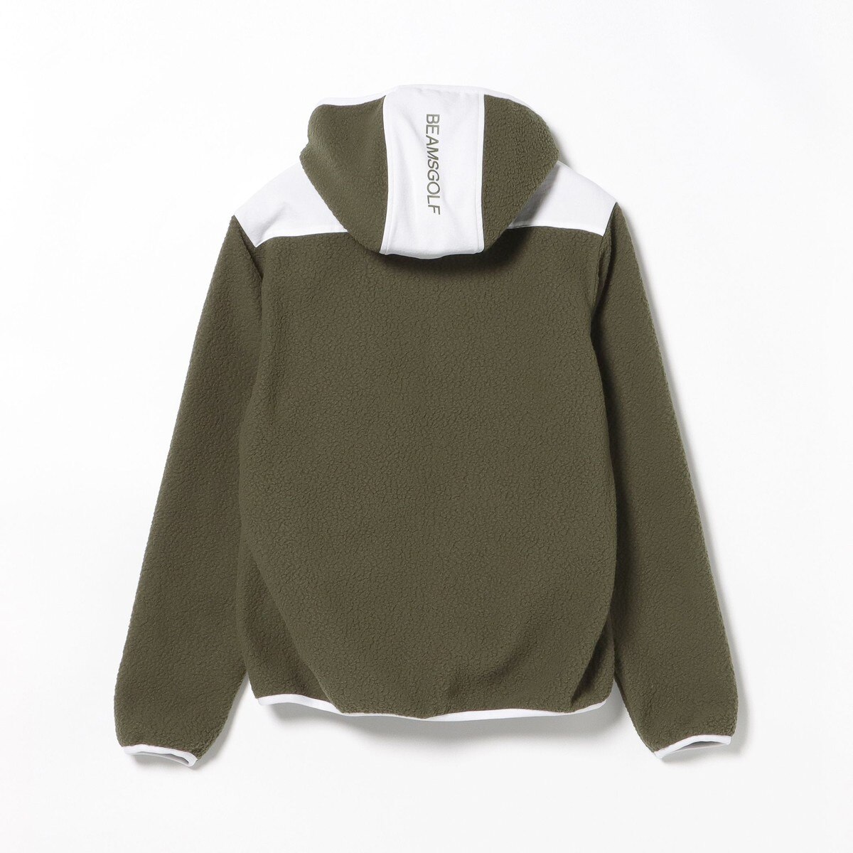 ORANGE LABEL ストレッチボアフリース ファンネルネック プル