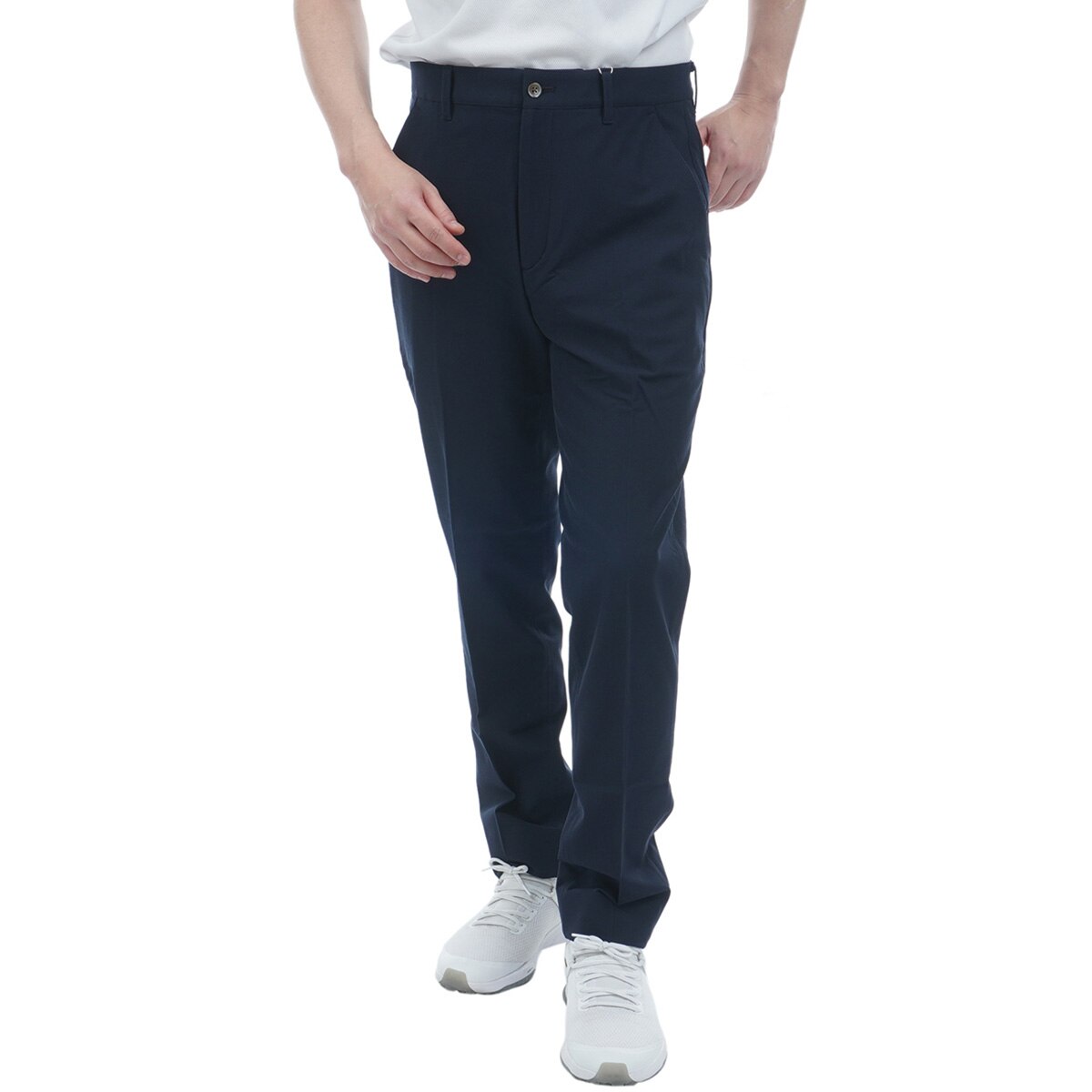 マンシングウェア　ゴルフ　パンツ STANDARD 360°ストレッチ 二重織カルゼパンツ(ロングパンツ