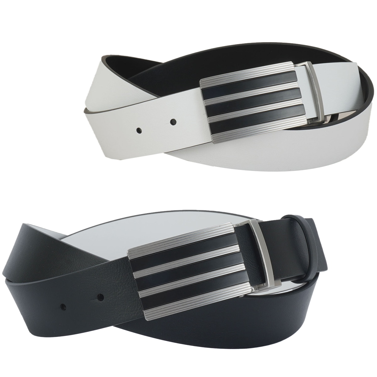 新品/CLUBHAUS White/Black Reversible Belt 新品/CLUBHAUS White/Black Reversible Belt（Designer belts