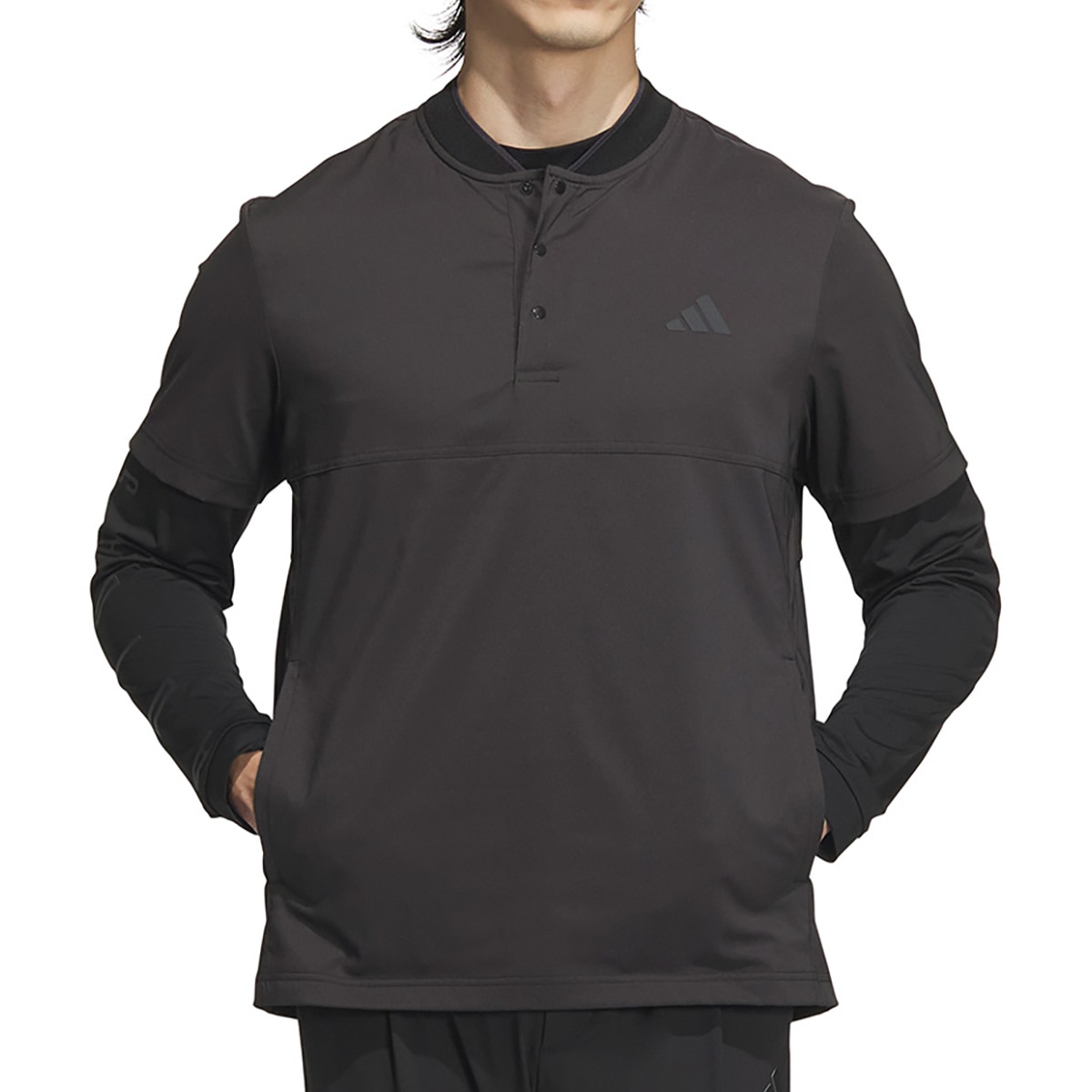 A.P.C. golf 半袖ワンピース　インナーパンツ付き　新品未使用 アウトレット】ストレッチ 2in1 長袖インナーシャツ付き半袖シャツ