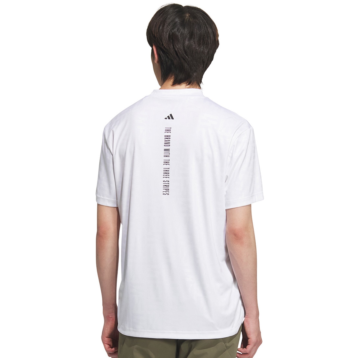 BOSロゴ柄デボス モックネック 半袖シャツ(半袖シャツ・ポロシャツ