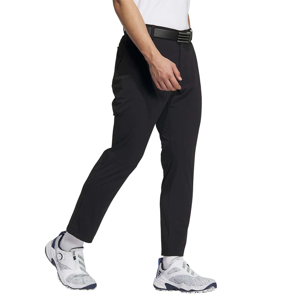 EX-ストレッチ active スリーストライプス アンクルパンツ