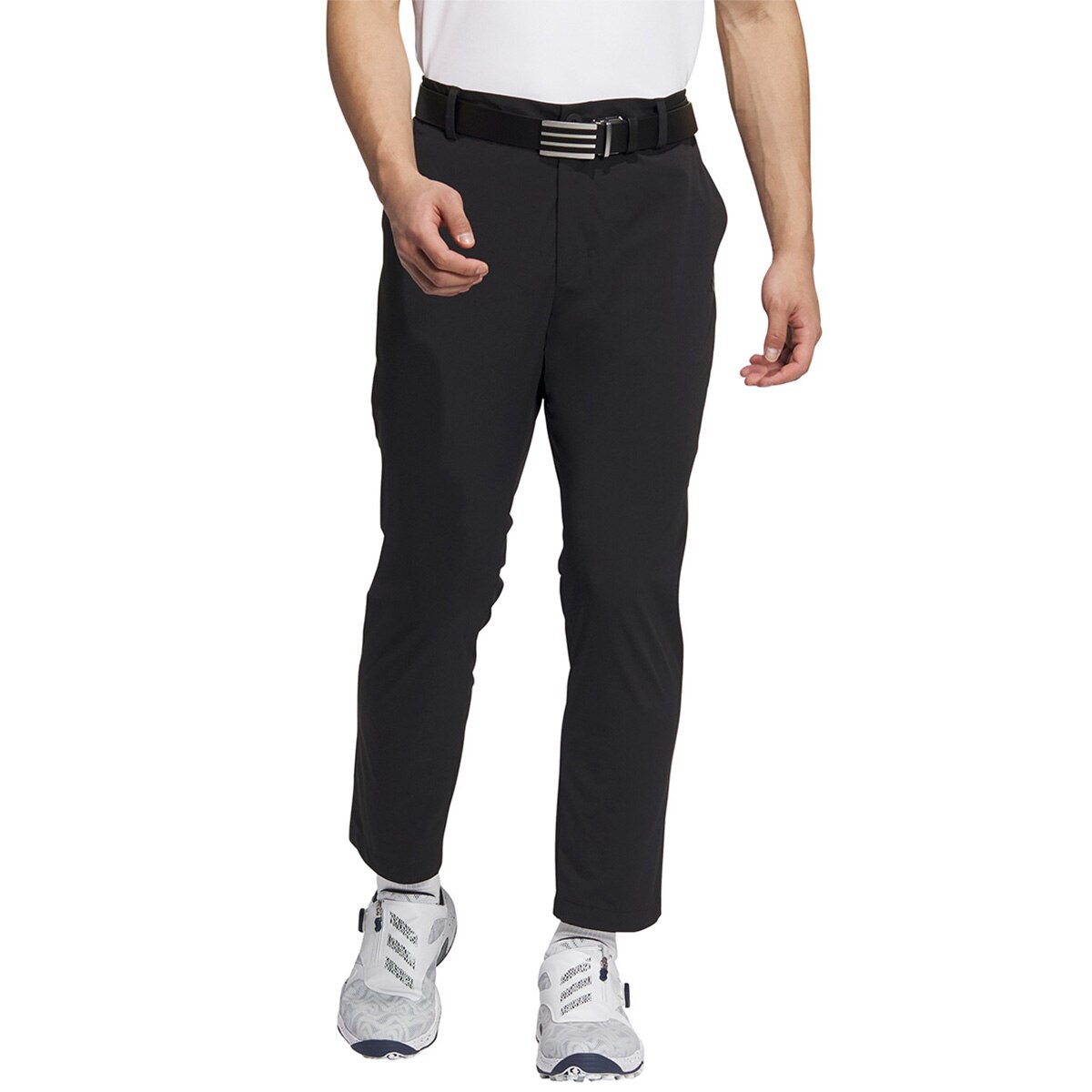 アディダス ゴルフパンツ未使用新品2XO 3Lウエスト94 adidas パンツ スリーストライプス ドライアンクルパンツ