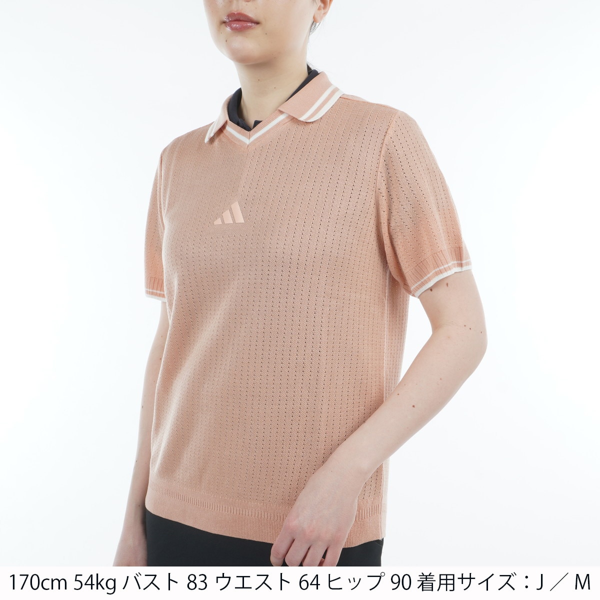 ビヨンド ザ コース ルーズ スキッパー ニットボックスシルエット 半袖