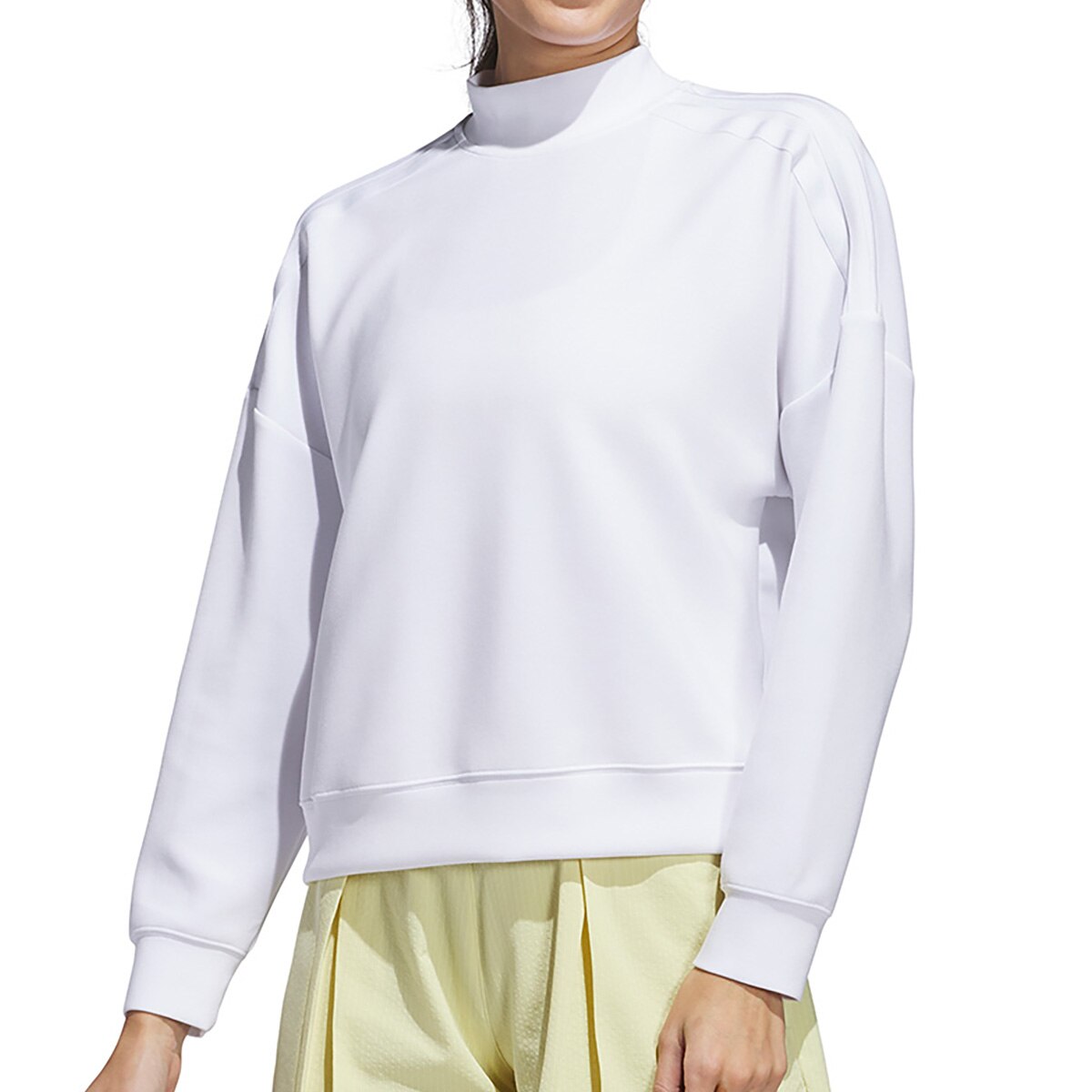新品CPG GOLF プルオーバー　スウェット　ダンボールニット　ホワイト　3 adidas トレーナー スウェット ビヨンド ザ コース ダンボール