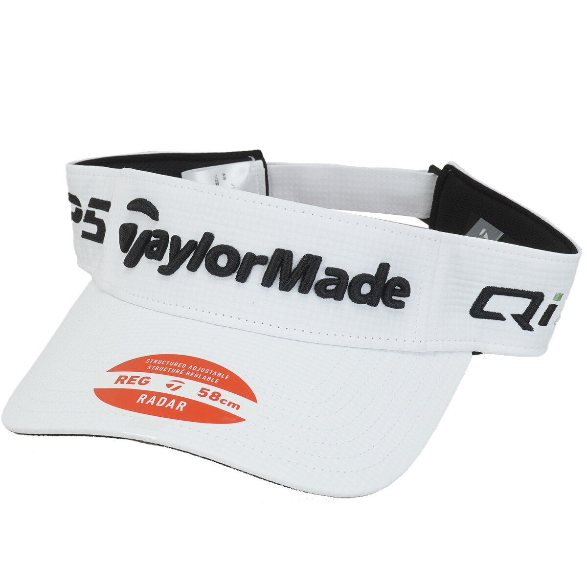 KITH テーラーメイド　コラボ　サンバイザー TaylorMade テーラーメイド サンバイザー ブラック LETHAL ゴルフ