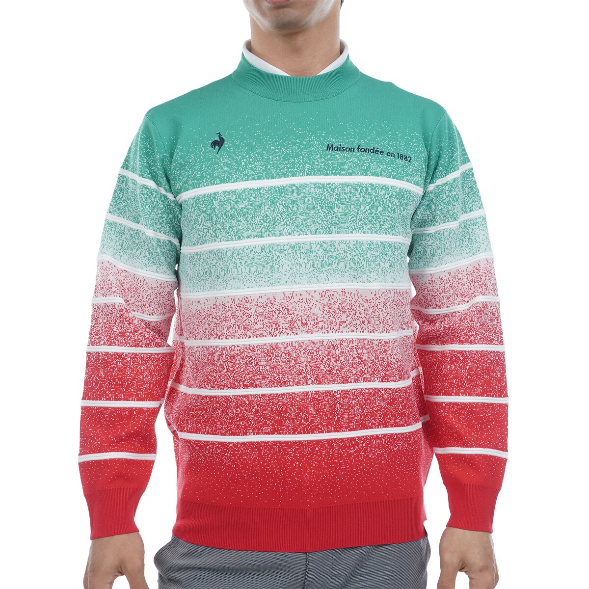 30th モックネックセーター(中間着(セーター、トレーナー))|Le coq