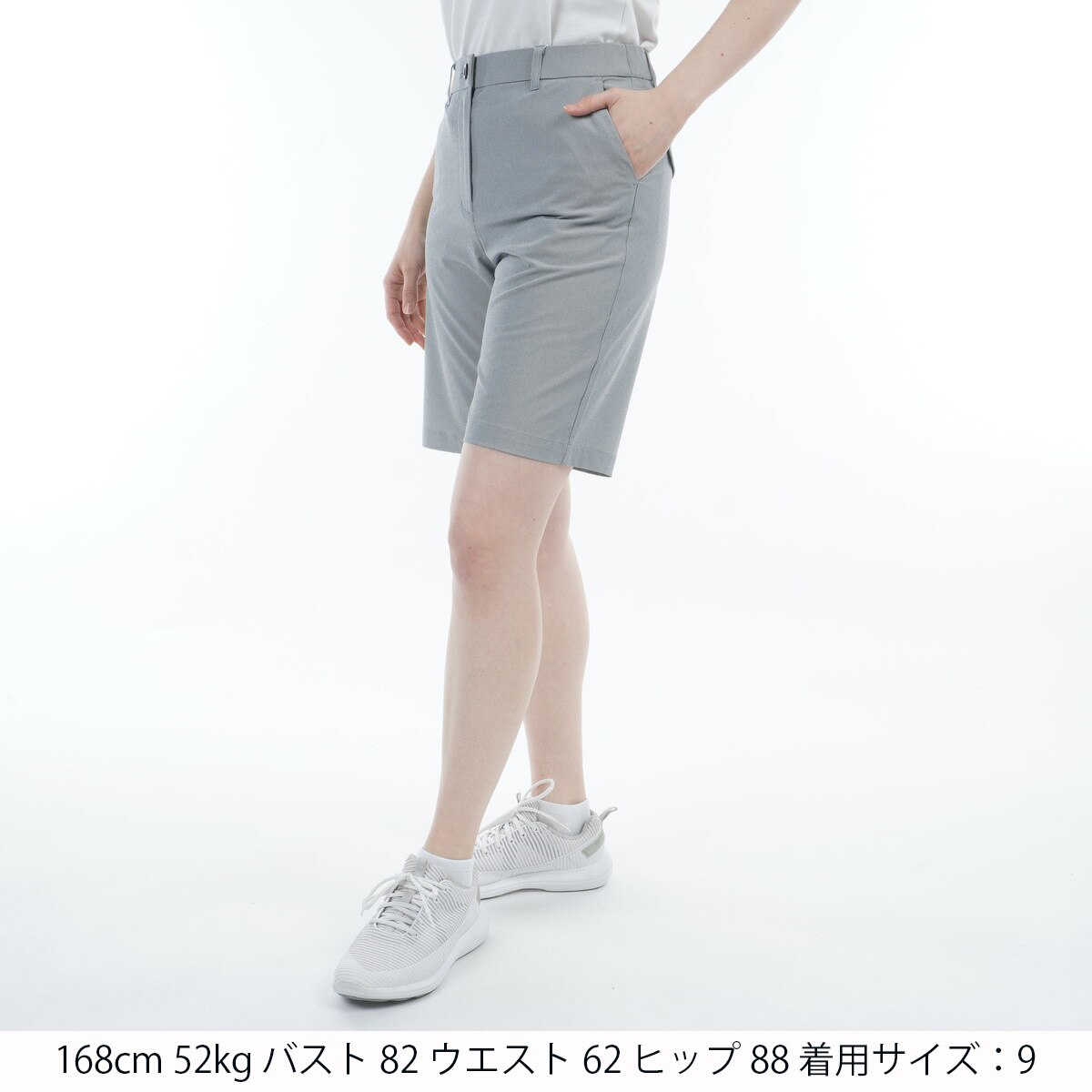SEASON COLLECTION ストレッチサッカーストライプハーフパンツ
