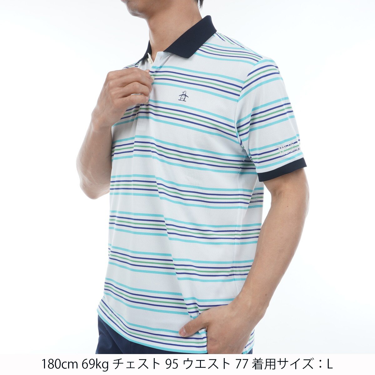 Munsingwear - マンシングウェア ポロシャツ ポロカラー 半袖