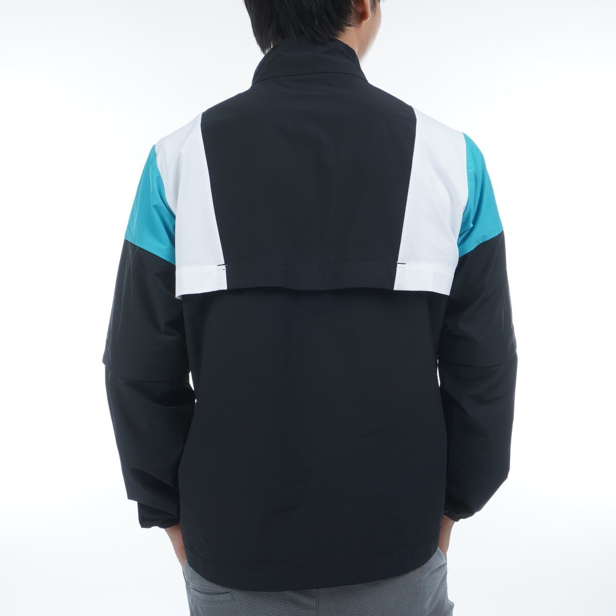 【新品タグ付】マンシングウェア　2way　スニードジャック　ストレッチ　紺　LL SEASON COLLECTION ストレッチ 2WAY 袖ドッキングブルゾン