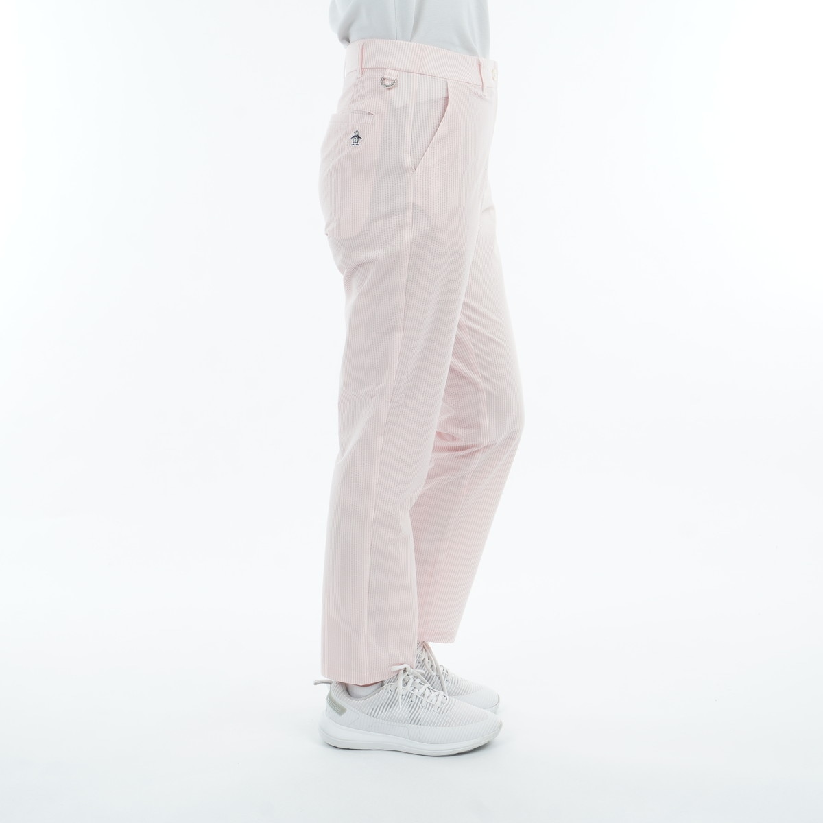アウトレット】SEASON COLLECTION シアサッカーストレッチ 9分丈パンツ