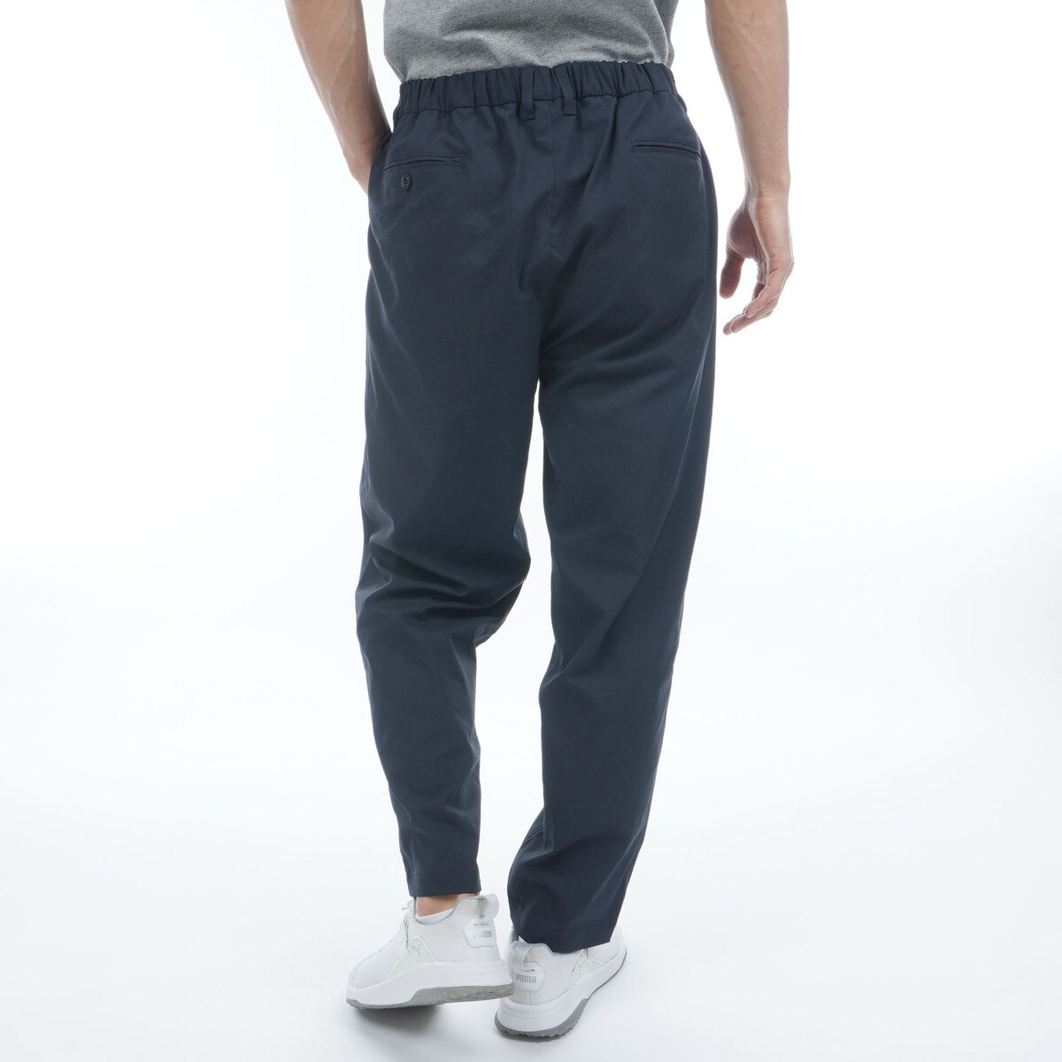 ストレッチオックスフォードクロス ストレッチ ワンタック入り