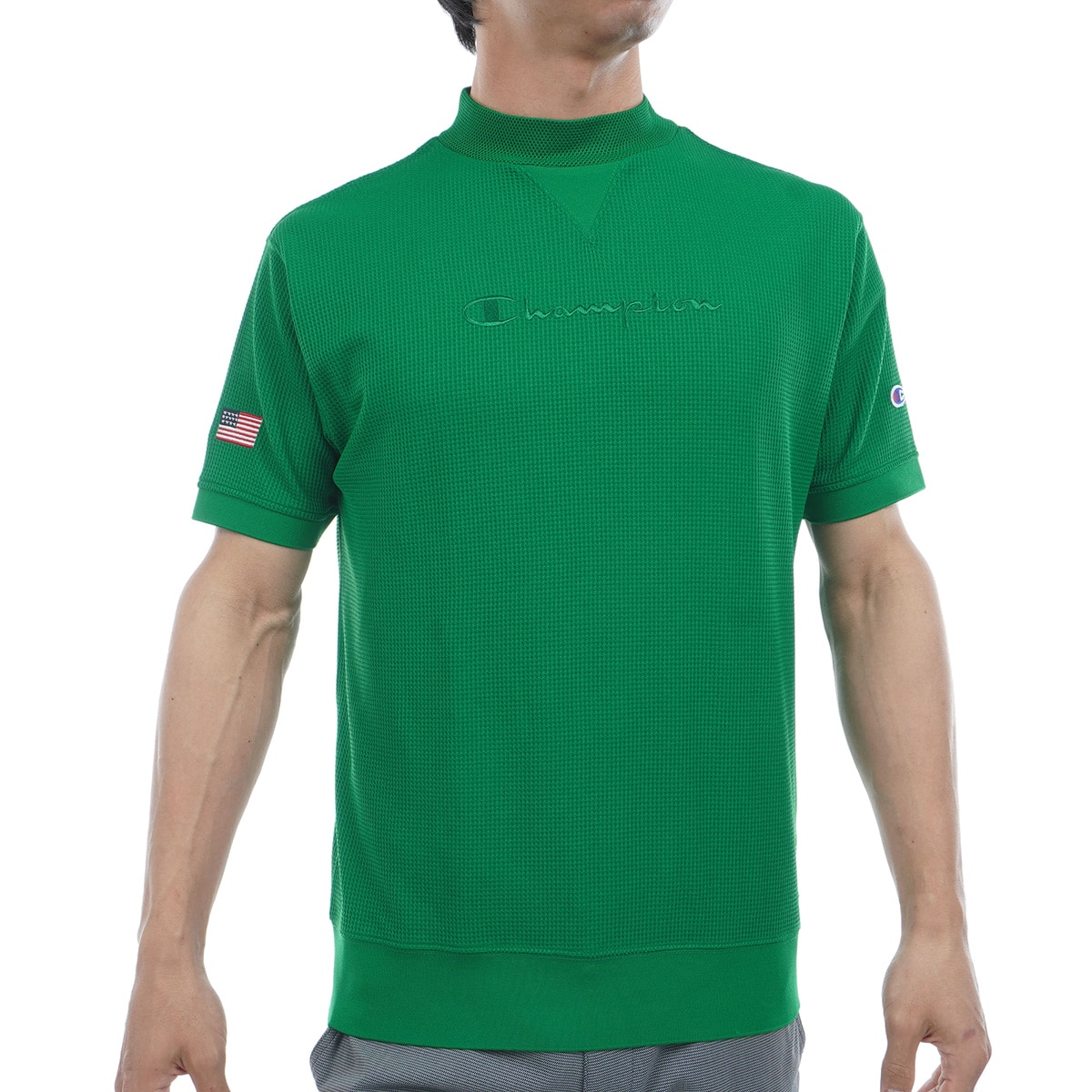 Champion チャンピオンゴルフ GOLF ライトドライワッフル 半袖