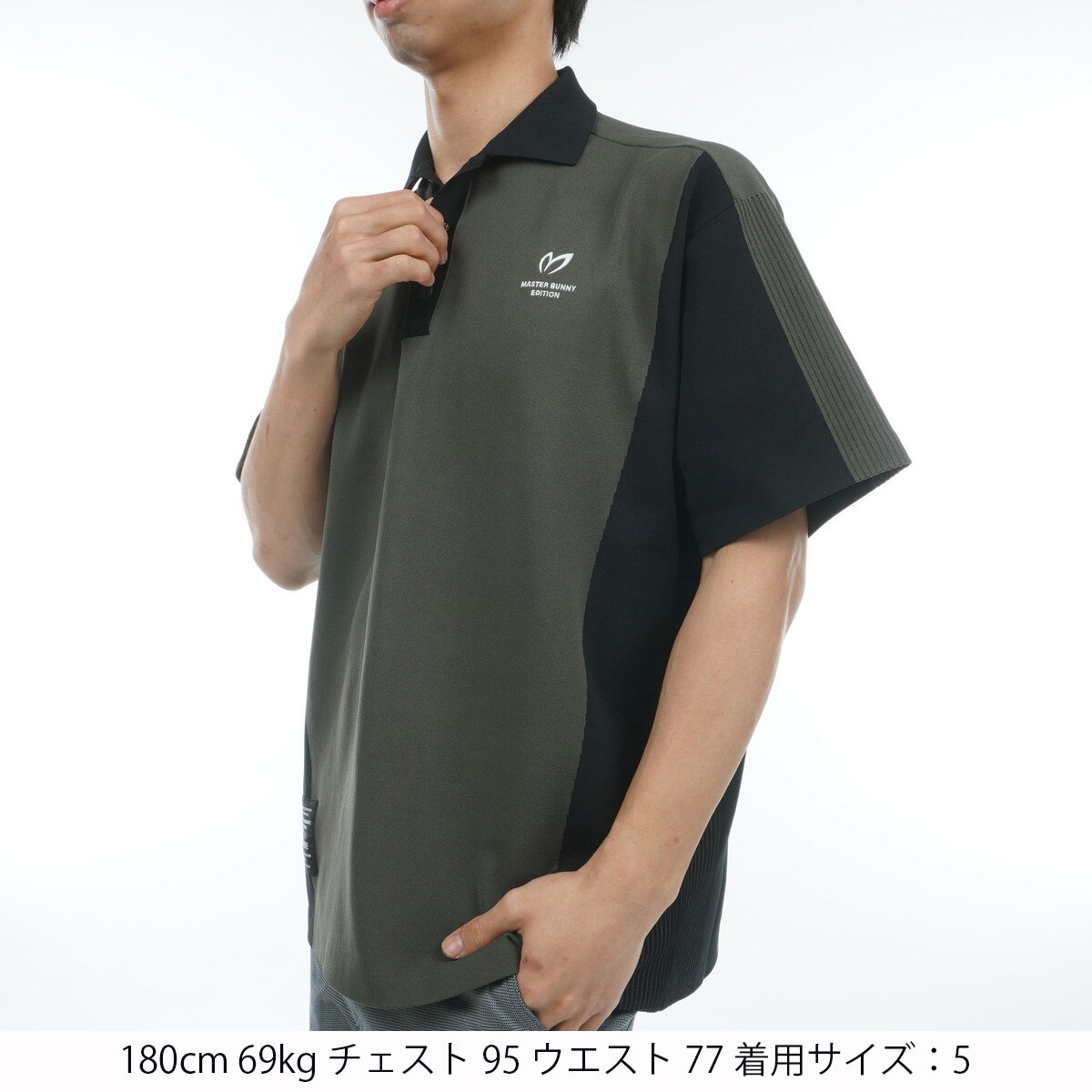 NEWジャカードホールガーメント 半袖ポロシャツ(半袖シャツ