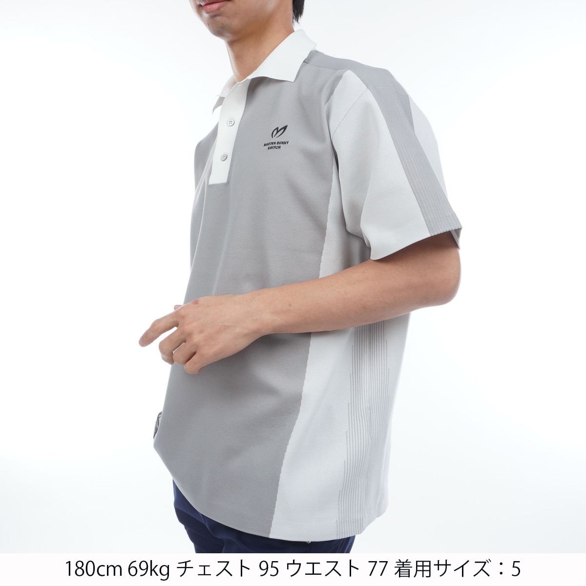 NEWジャカードホールガーメント 半袖ポロシャツ(半袖シャツ