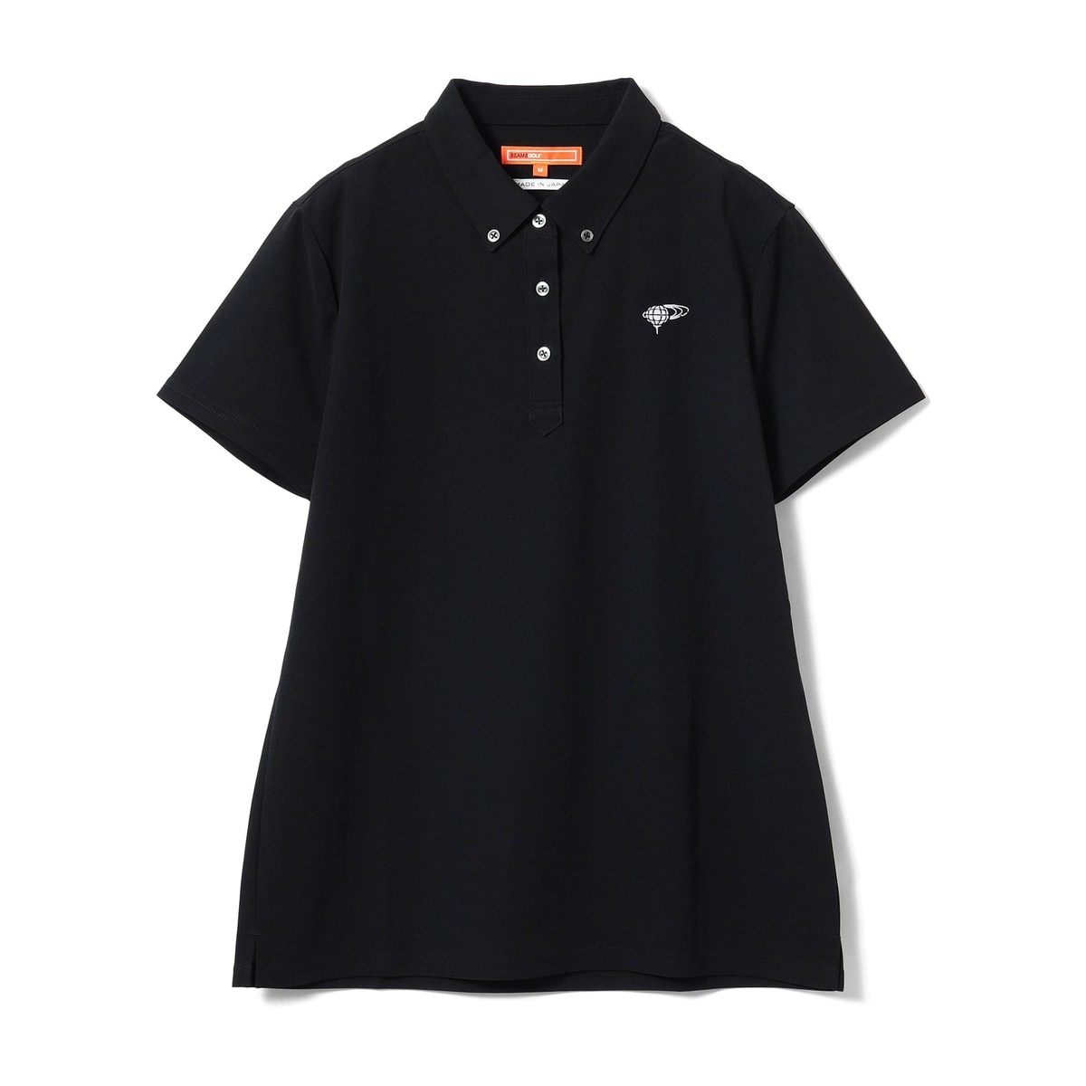 ORANGE LABEL ワンポイント ボタンダウン ポロシャツ レディス(半袖
