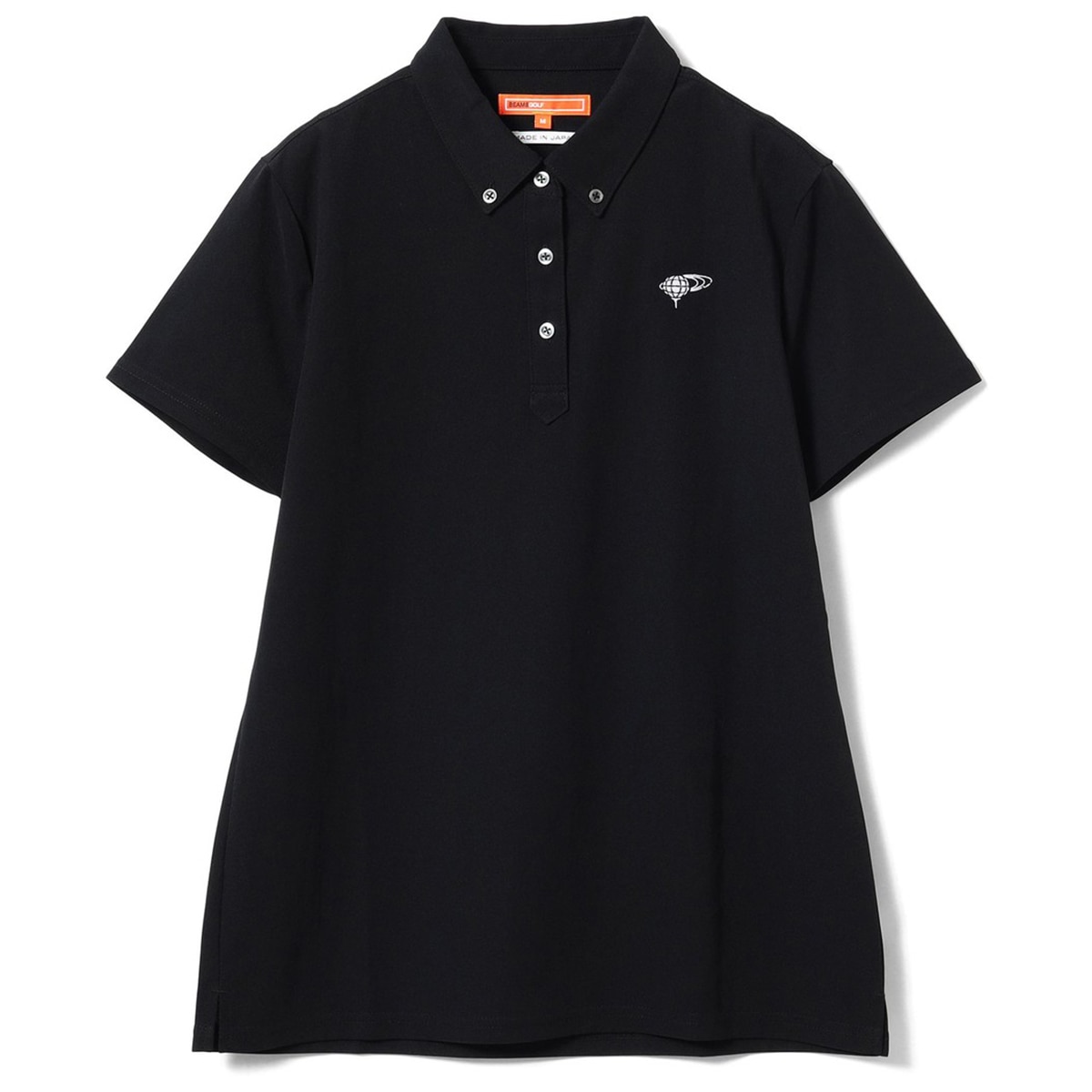 ORANGE LABEL ワンポイント ボタンダウン ポロシャツ レディス(半袖