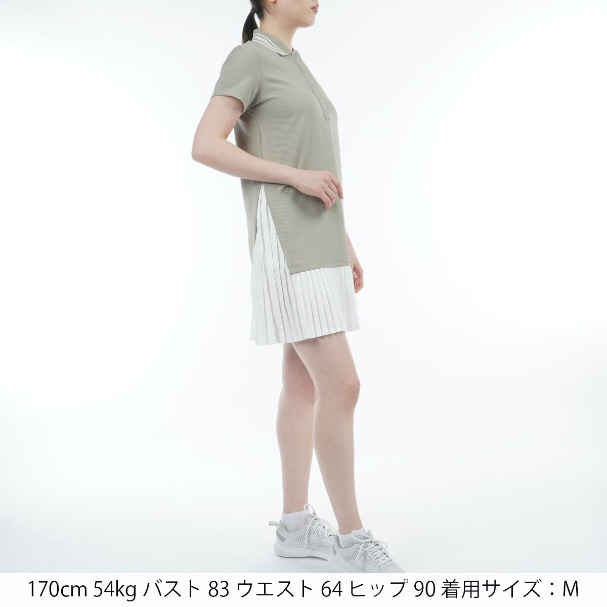 FIDRA アシメポロワンピース　【ウィメンズ】　カーキ M アシメポロワンピース【ウィメンズ】カーキ – FIDRA