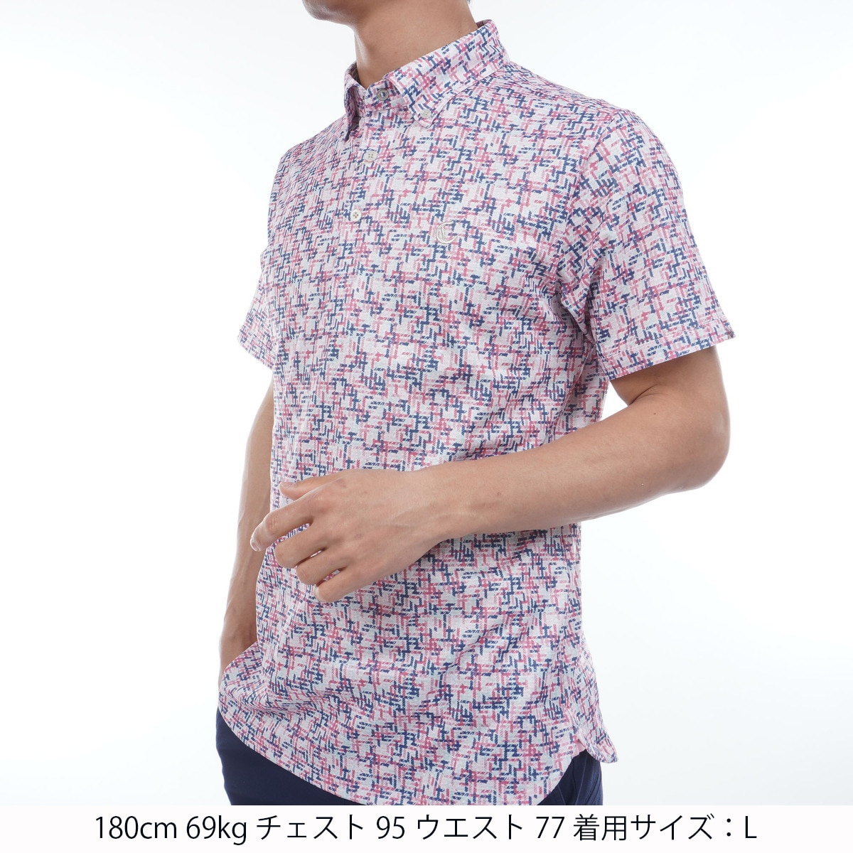 セール・アウトレット】ストレッチ ツイード調プリントストライプジャ