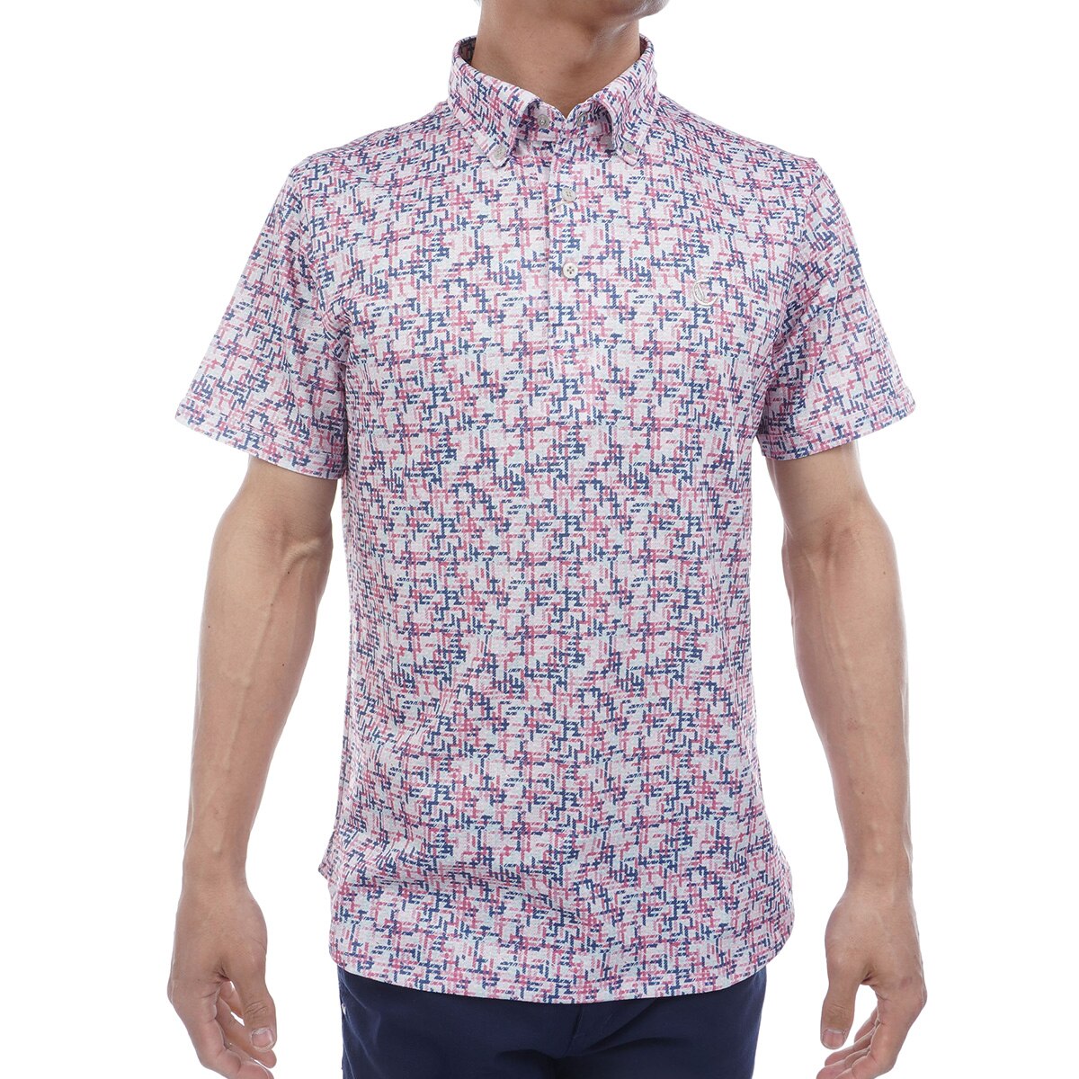 セール・アウトレット】ストレッチ ツイード調プリントストライプジャ