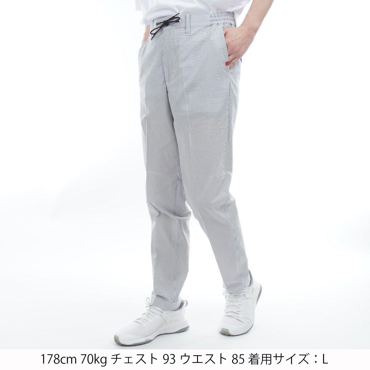 CALLAWAY RED LABEL シアサッカー パンツ ロング L CALLAWAY RED LABEL ゴルフ シアサッカー パンツ ロング L