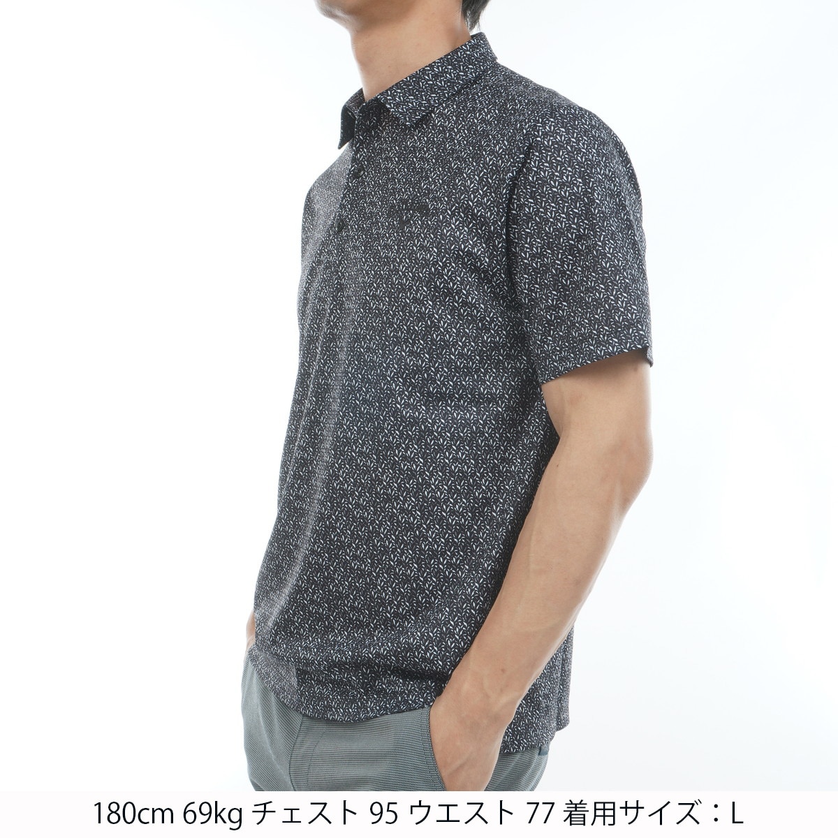 セール・アウトレット】かざあなメッシュ ボタニカルプリント半袖