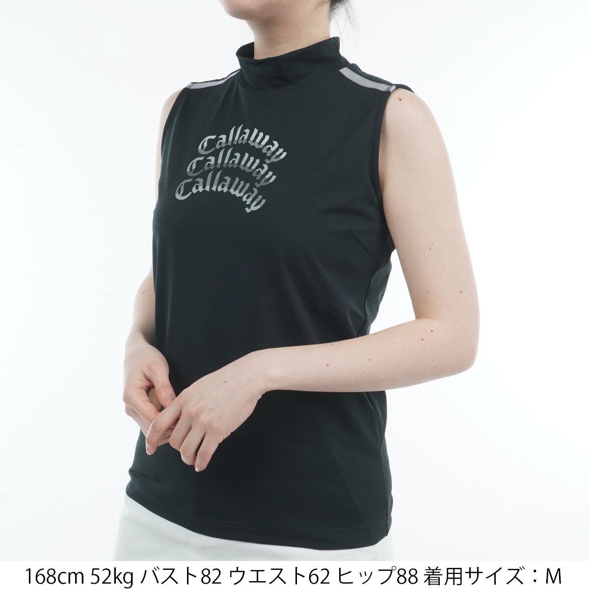 【未着用】キャロウェイ Callawayノースリーブシャツ Mサイズ タグ付き 未着用】キャロウェイ Callawayノースリーブシャツ Mサイズ タグ