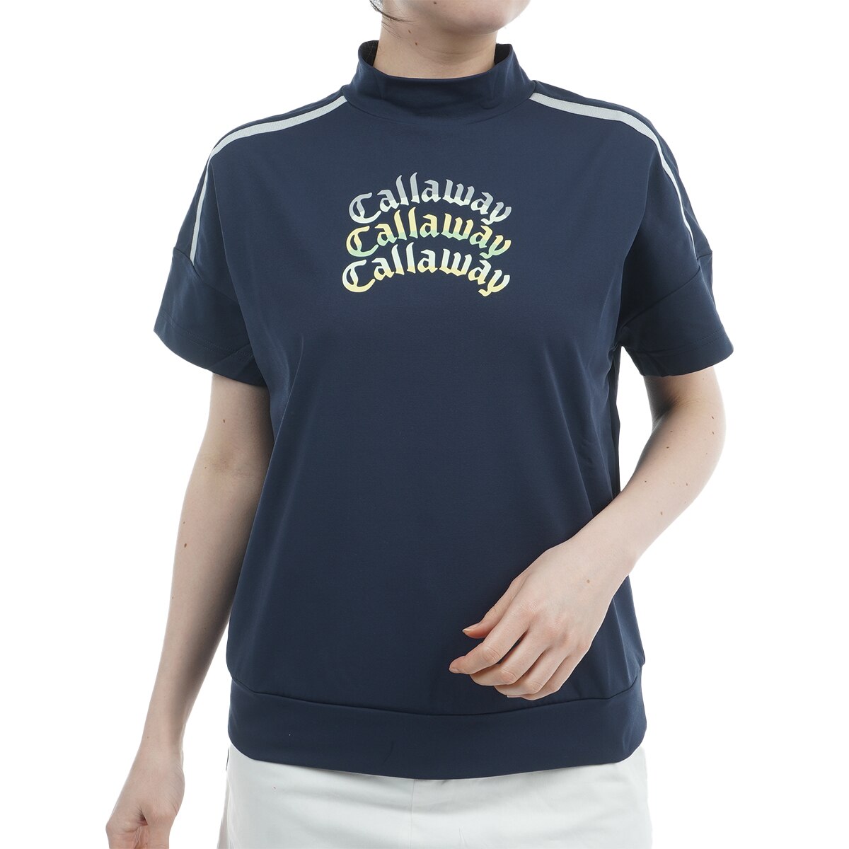 新品！Callaway × CLUBHAUS限定コラボ　モックネックシャツ　黒L Callaway＋CLUBHAUS MockNeck Shirts 2025 (MENS) | シャツ