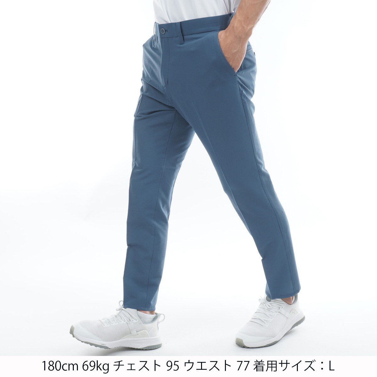 シアサッカー テーパードパンツ(ロングパンツ)|Travis Mathew