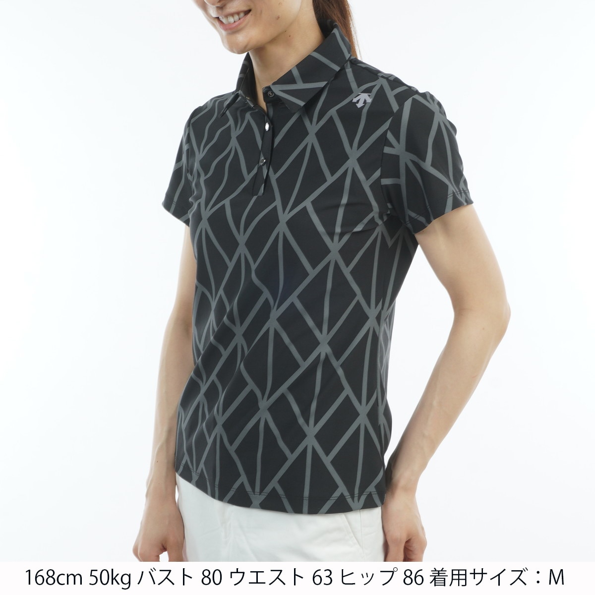 【新品】入手困難 デサントゴルフ ドライ ストレッチ 切替 半袖 ポロシャツ M 新品】入手困難 デサントゴルフ ドライ ストレッチ 切替 半袖