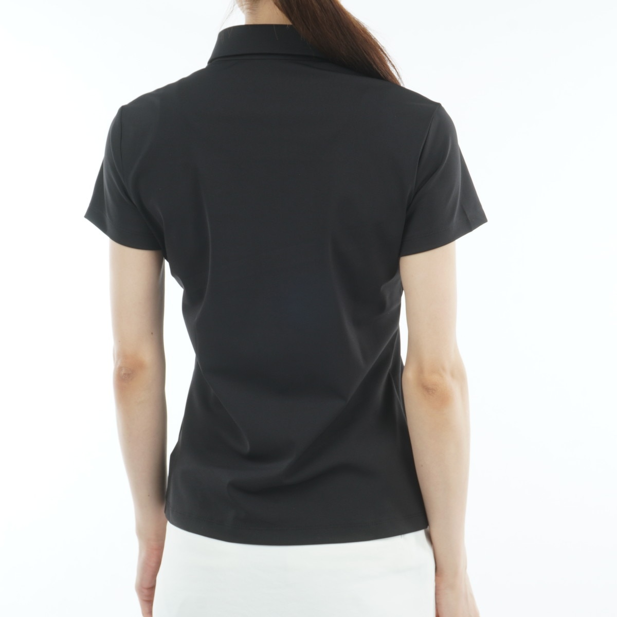 デサント　トリコットメッシュ　ポロシャツ　スカート ストレッチ トリコットメッシュ半袖ポロシャツ レディス(半袖