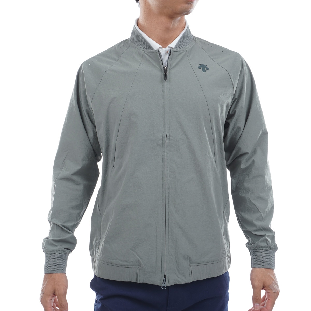 ストレッチ フルジップジャケット(アウター(ブルゾン、ウインド