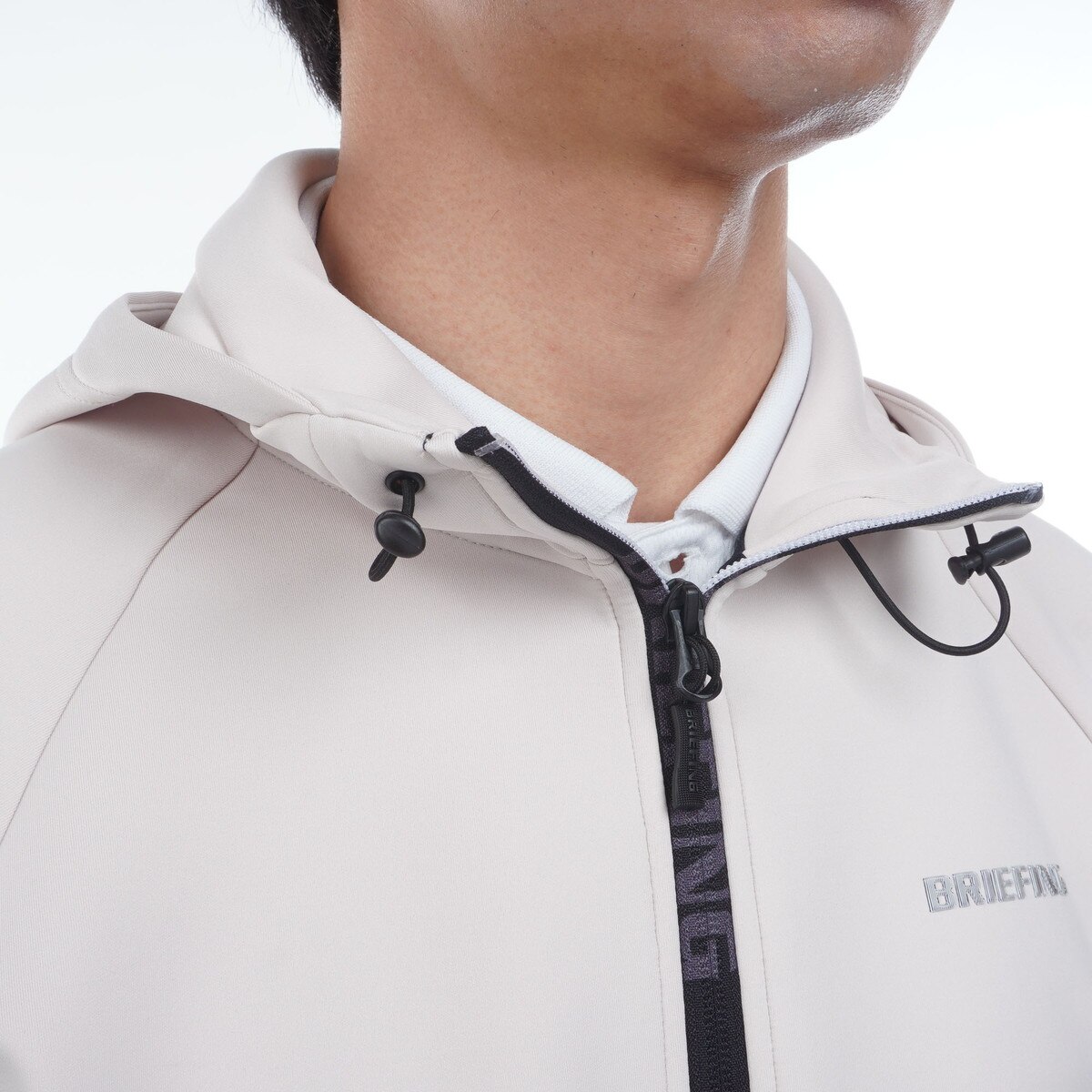 美品✨ BRIEFING ブリーフィング ゴルフ パーカー 3Dロゴ メンズ L BRIEFING - 【秋冬仕様】 MENS WARM 3D LOGO PARKA / 3Dロゴ