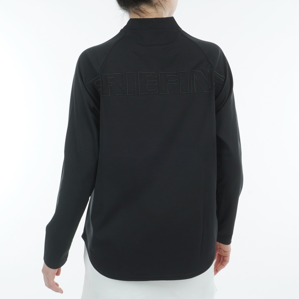 BRIEFING ブラック ハイネック 長袖シャツ BRIEFING 長袖ハイネックシャツ XL ブラック