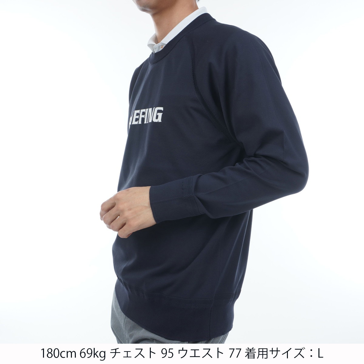 クルーネックセーター(中間着(セーター、トレーナー))|BRIEFING