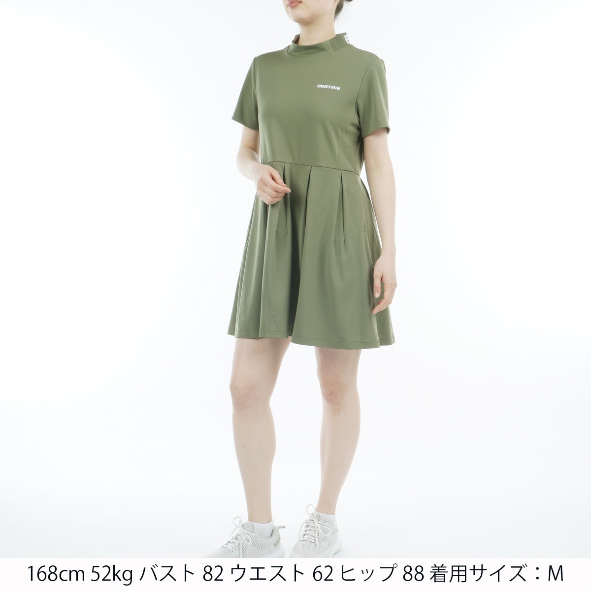 BRIEFING ブリーフィング ハイネック ワンピース サイズM BRIEFING（ブリーフィング）の「【ブリーフィングゴルフ】WOMENS