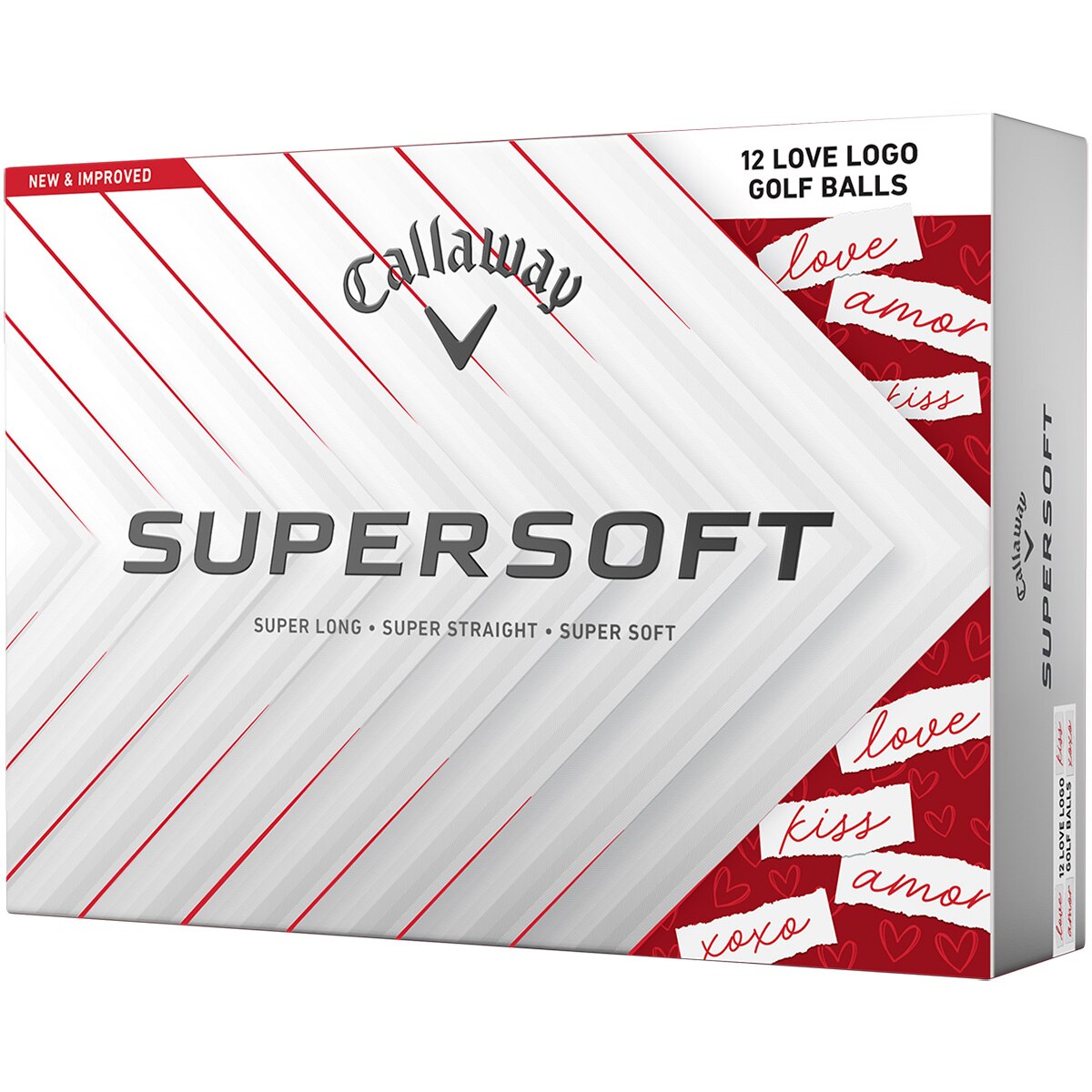 SUPERSOFT LOVE LOGO ボール(ボール（新品）)|SUPERSOFT(キャロウェイ